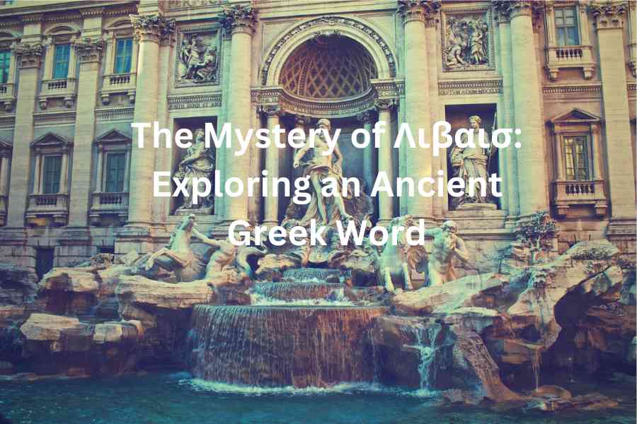 The Mystery of Λιβαισ: Exploring an Ancient Greek Word
